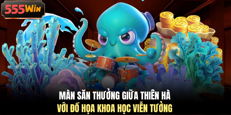 Màn săn thưởng giữa thiên hà với đồ họa khoa học viễn tưởng Màn săn thưởng giữa thiên hà với đồ họa khoa học viễn tưởng